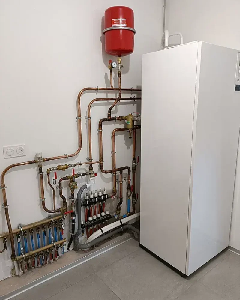 Photo de réalisation de l'entreprise ESCIE, plombier chauffagiste électricien à Chantonnay en Vendée