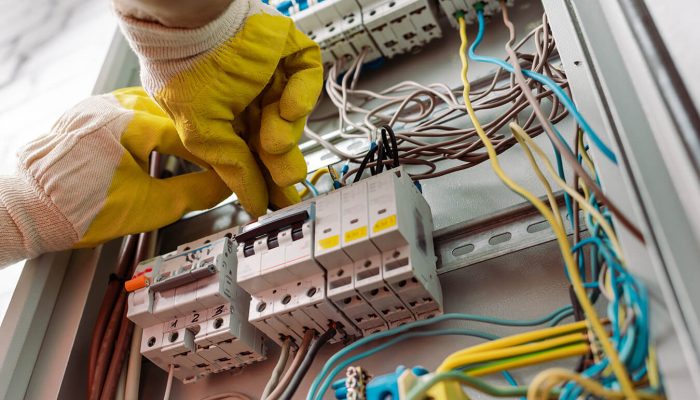 Réalisation d'une installation électrique par ESCIE, électricien à Chantonnay