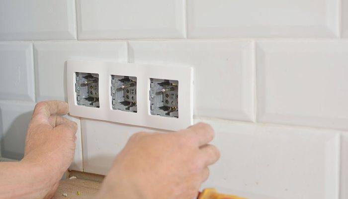 Réalisation d'une installation électrique par ESCIE, électricien à Chantonnay